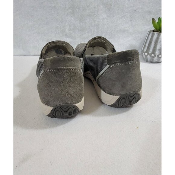 Dansko Halle Womens Gray Flat Slip On Faux Suede‎ Upper Comfort Shoes Size 39 - Picture 6 of 10